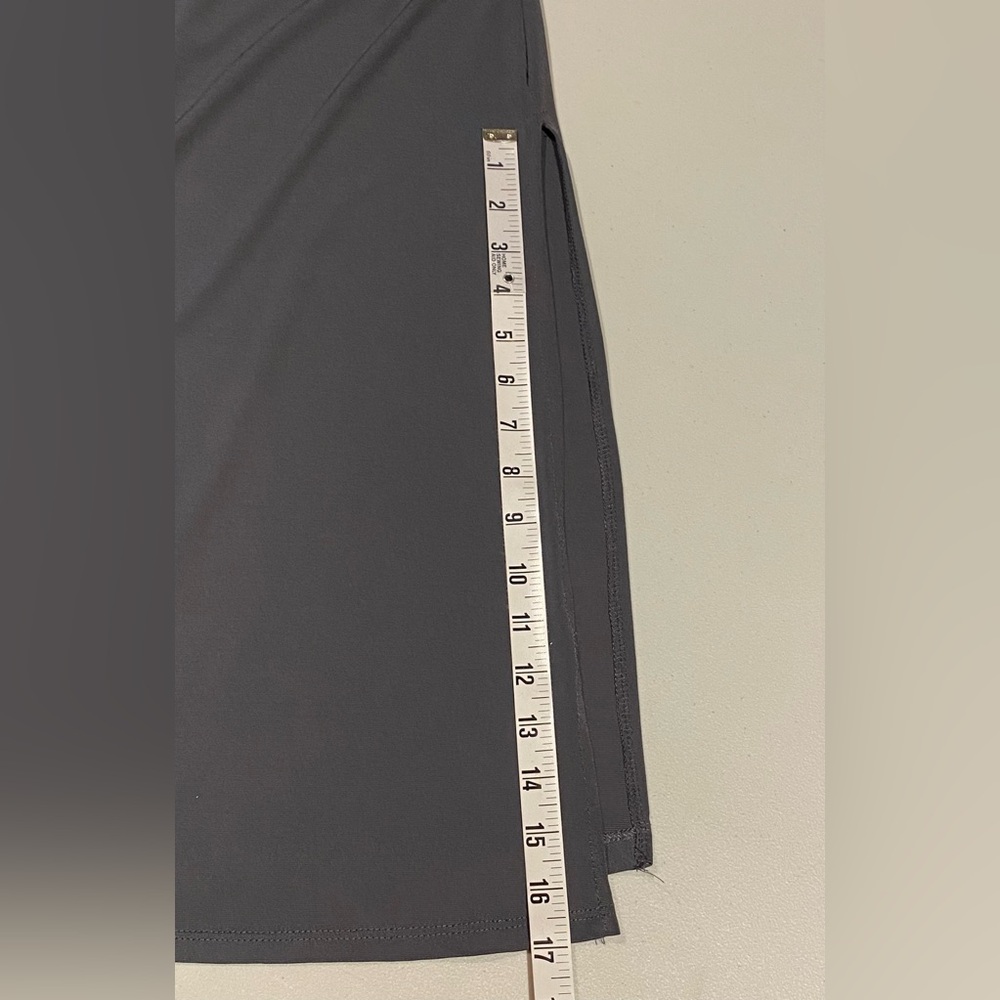 Brigitte Brianna Pocket Maxi Dress, Slate Gray, size M - Picture 11 of 12